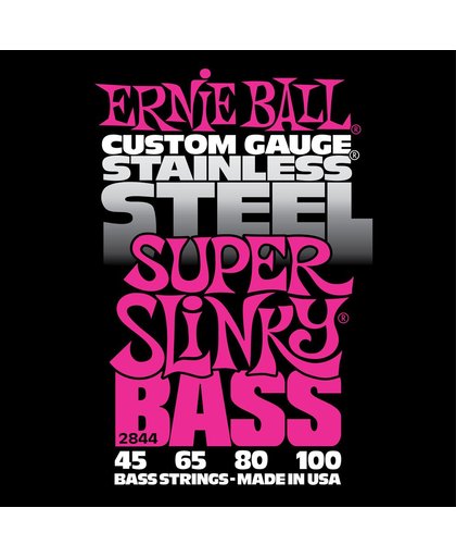 Ernie Ball 2844 Stainless Steel Super Slinky Bass (45-100)