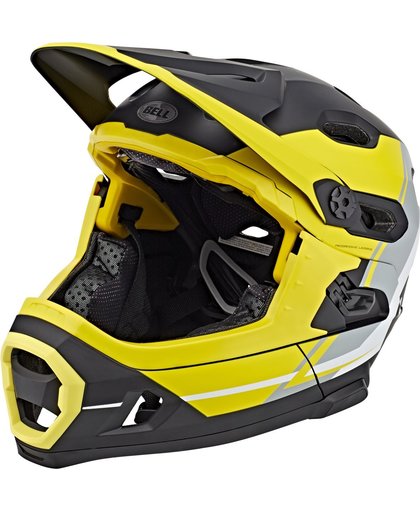 Bell Super DH Mips Downhill Helmet Black Yellow L
