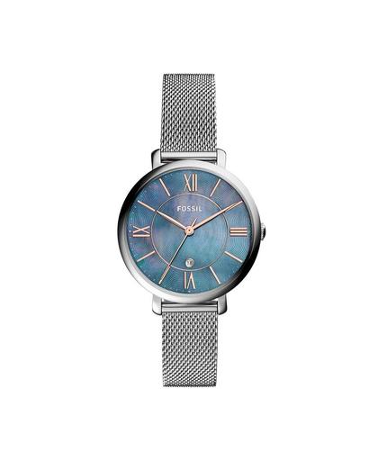 Fossil ES4322 Horloge Jacqueline blauwe wijzerplaat 36 mm