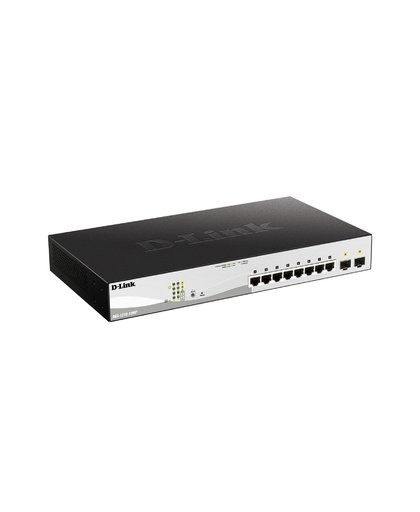 D-Link DGS-1210-10MP netwerk-switch Managed L2/L3 Gigabit Ethernet (10/100/1000) Zwart Power over Ethernet (PoE)