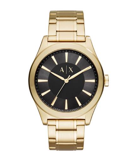 Armani Exchange - Mens AX2328 Gold Tone Bracelet - Watch