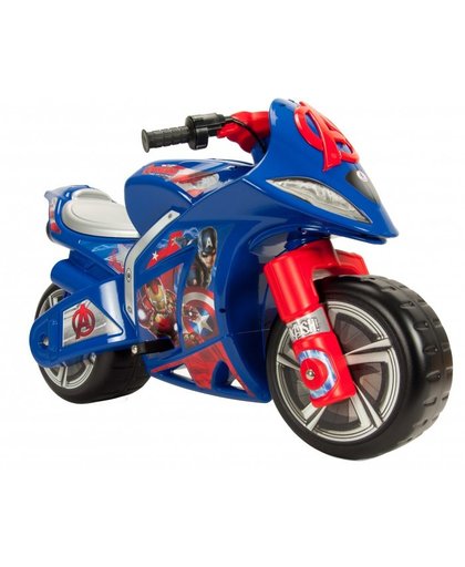 Injusa Accuvoertuig Motorbike Wind Avengers 6v 100 Cm Blauw