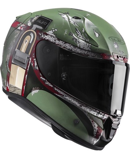 HJC RPHA 11 Boba Fett Star Wars Helmet Black Green L