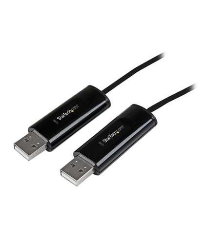 StarTech.com 2-poorts USB-toetsenbord/muis-schakelkabel met bestandsoverdracht voor pc en Mac KVM-switch