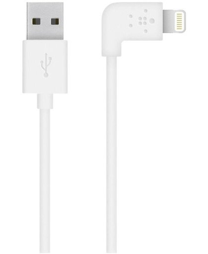 Belkin iPad/iPhone/iPod Datakabel/Laadkabel [1x USB-A 2.0 stekker - 1x Apple dock-stekker Lightning] 1.20 m Wit