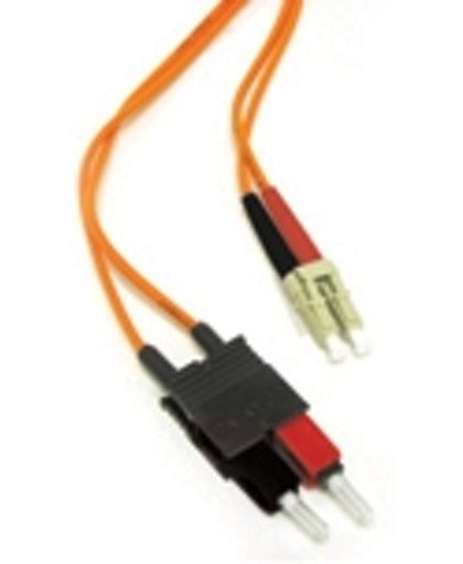 C2G 3m LC/SC LSZH Duplex 50/125 Multimode Fibre Patch Cable Glasvezel kabel Oranje