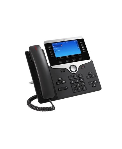 Cisco CP-8861-3PCC-K9= VoIP-systeemtelefoon Kleurendisplay Antraciet