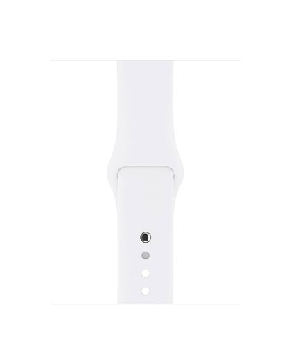Apple 38mm Sport Band - Watch strap - white - for Watch (38 mm)