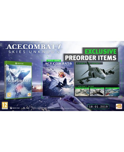 Ace Combat 7 Skies Unknown + Pre-Order Bonus