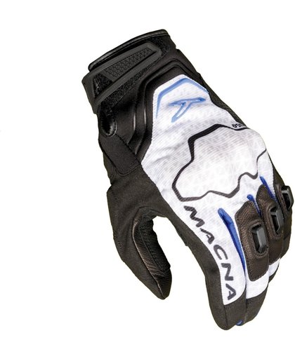 Macna Assault Gloves Black White Blue XL
