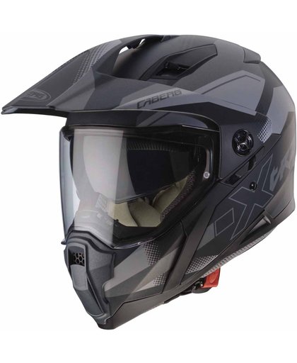 Caberg Xtrace Spark Enduro Helmet Black Silver XL