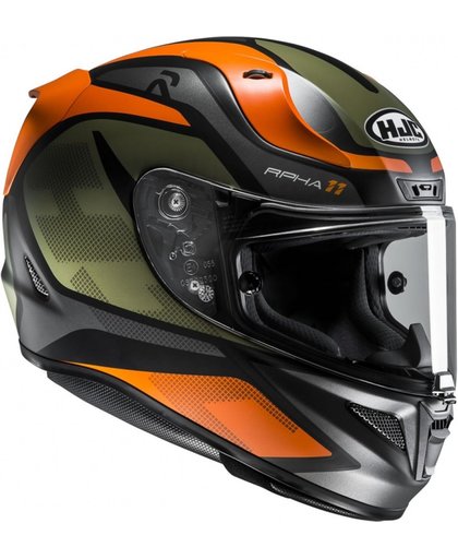 HJC RPHA 11 Deroka Helmet Black Orange L