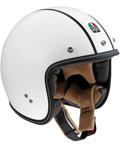 AGV RP60 Bonneville Gladiator Jet Helmet White S