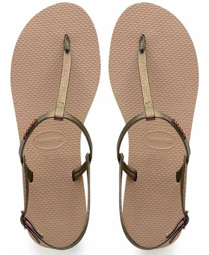 Havaianas slippers you riviera - vrouwen rose gold - Maat 41/42