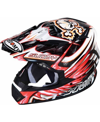 Suomy Rumble Eclipse Motocross Helmet Red M