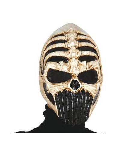 Halloween masker schedel voorkant