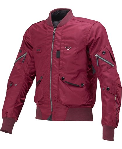 Macna Bastic Textile Jacket Red S
