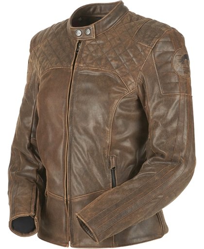 Furygan Legend Women´s Leather Jacket Brown L