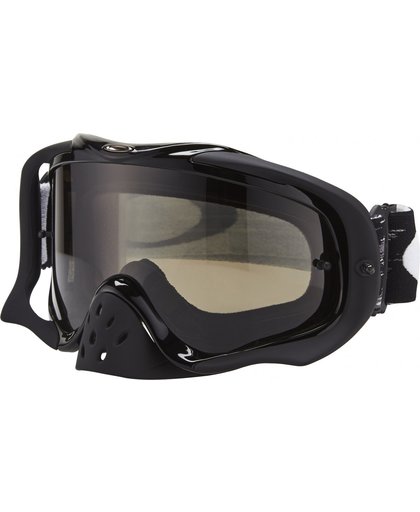 Oakley Crowbar MX Jet Black Speed Lens Dark Grey Goggles Black