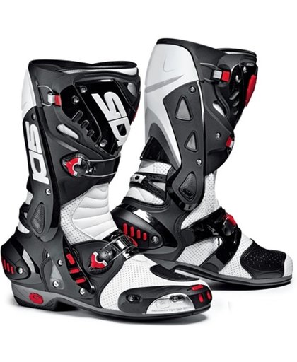 Sidi Vortice Air Motorcycle Boots Black White 39