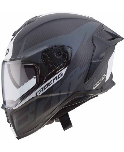 Caberg Drift Evo Carbon Helmet Black White 2XL