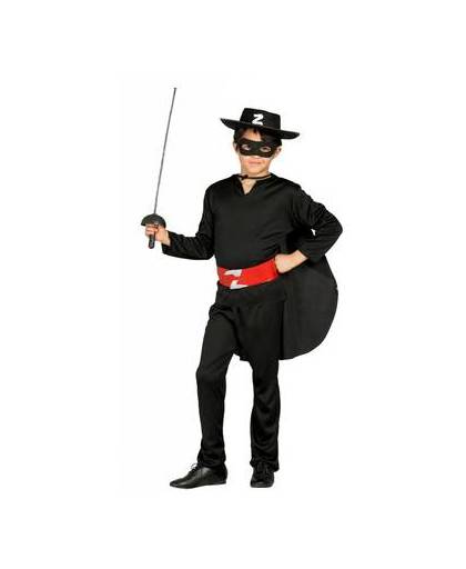 Zorro kostuum kind - maat / leeftijd: 140-152 / 10-12 jaar