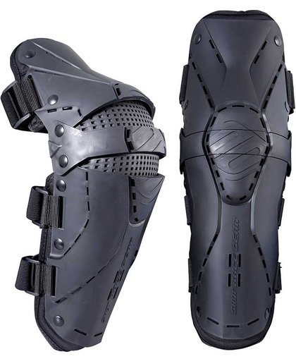 Shot Knee Protector Black Red One Size