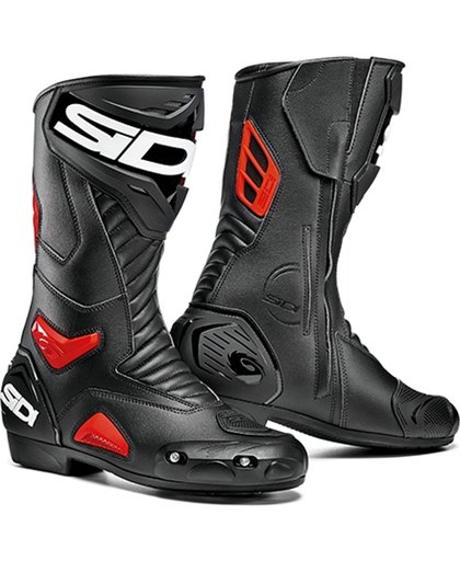 Sidi Performer Motorcycle Boots Black Red 46