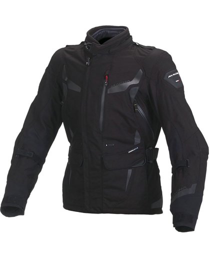 Macna Impact Pro Ladies Textile Jacket Black 2XL