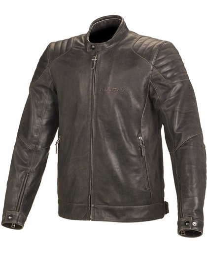 Macna Lance Motorcycle Leather Jacket Brown 54