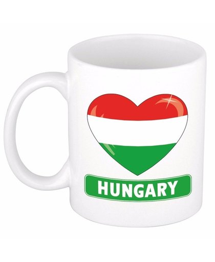 Hartje Hongarije mok / beker 300 ml Multi