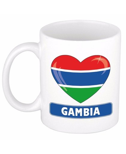 Hartje Gambia mok / beker 300 ml Multi