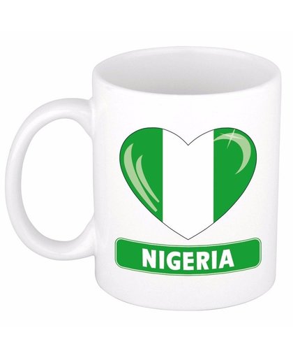 Hartje Nigeria mok / beker 300 ml Multi
