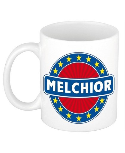Melchior naam koffie mok / beker 300 ml Multi