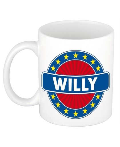 Willy naam koffie mok / beker 300 ml Multi