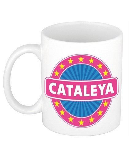 Cataleya naam koffie mok / beker 300 ml Multi