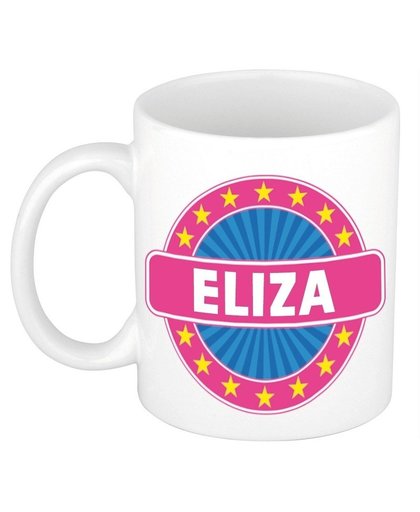 Eliza naam koffie mok / beker 300 ml Multi