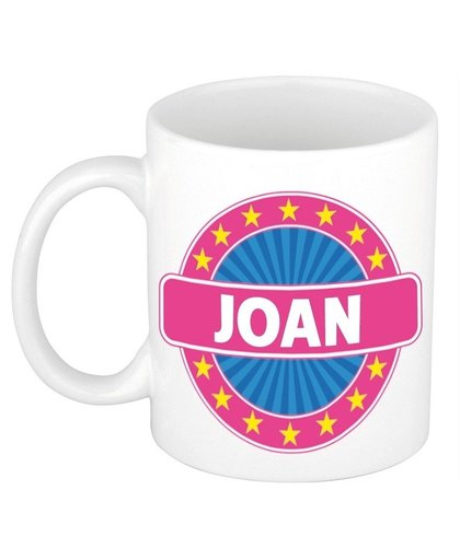 Joan naam koffie mok / beker 300 ml Multi