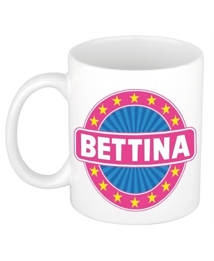Bettina naam koffie mok / beker 300 ml Multi