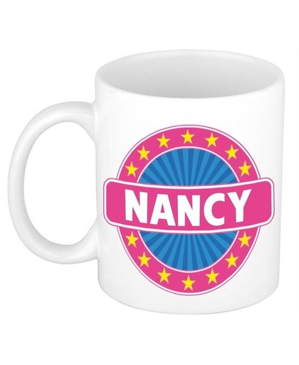 Nancy naam koffie mok / beker 300 ml Multi