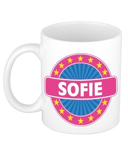 Sofie naam koffie mok / beker 300 ml Multi