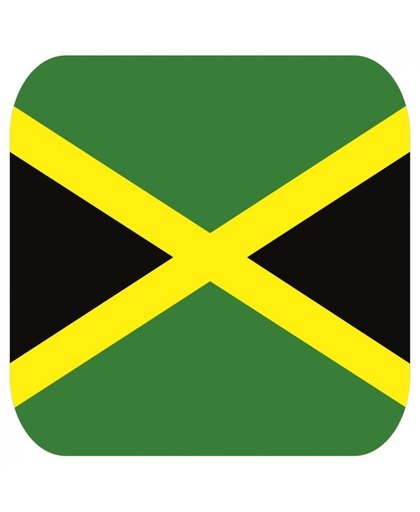 Bierviltjes Jamaicaanse vlag vierkant 15 st Multi