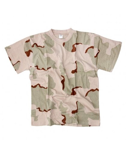 Desert camouflage t-shirt korte mouw M Groen