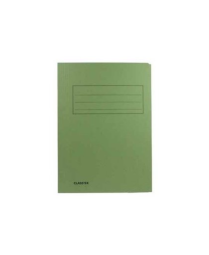 Dossiermap 24 x 35 cm groen Groen