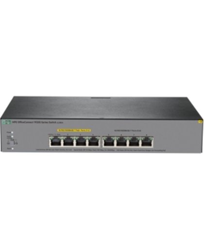 Hewlett Packard Enterprise OfficeConnect 1920S 8G PPoE+ 65W Managed L3 Gigabit Ethernet (10/100/1000) Power over Ethernet (PoE) 1U Grijs