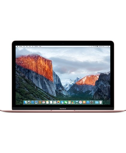 Apple MacBook - Laptop / 12 inch / Roze