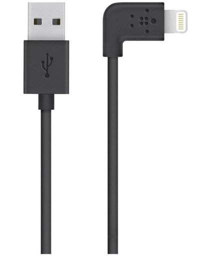 Belkin iPad/iPhone/iPod Datakabel/Laadkabel [1x USB-A 2.0 stekker - 1x Apple dock-stekker Lightning] 1.20 m Zwart