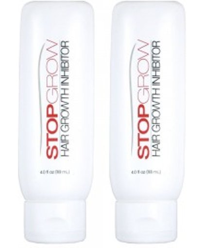 Skinception Stop Grow  Innovatieve Haargroei Remmende Crème  118ml Citrusgeurende Crème  2 pack
