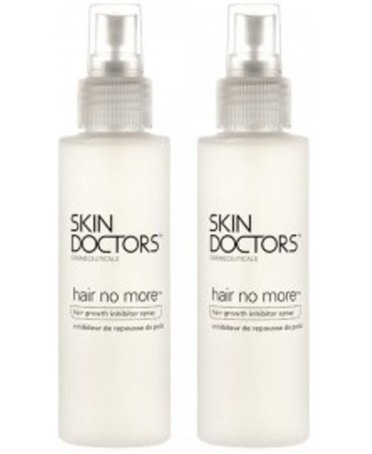 Skin Doctors Hair No More - Haargroei Remmende Spray- 120ml Spray Vloeistof  2 pack