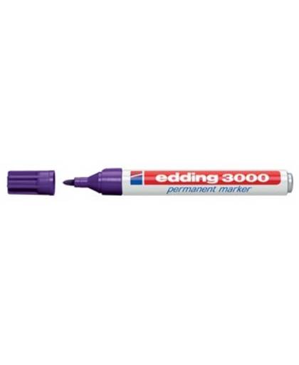 edding Viltstift edding 3000 rond violet 1.5-3mm